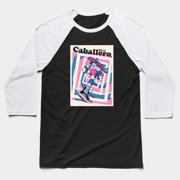 Caballero Dimension Baseball T-Shirt by Dark Boogie